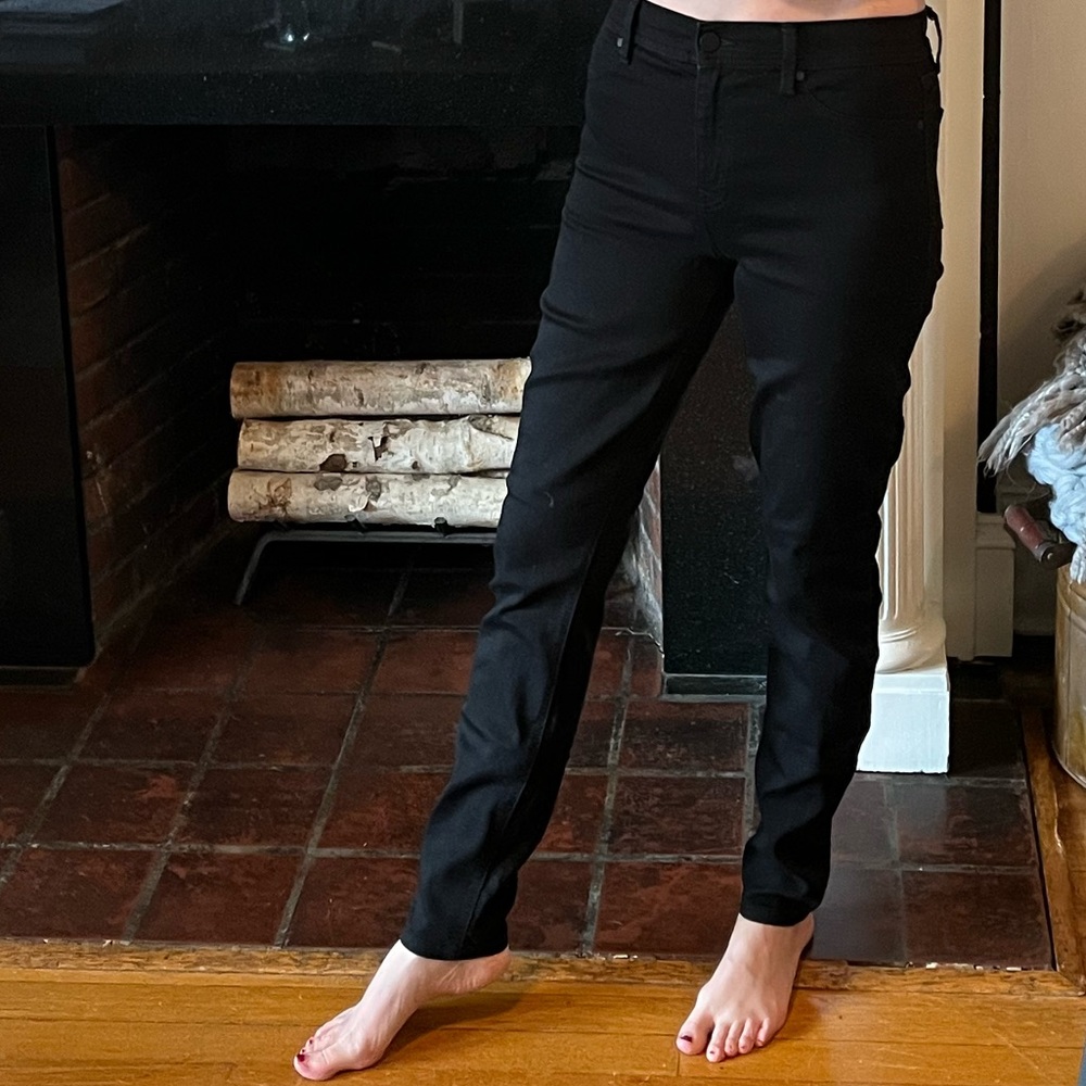 Level 99 Black High Waisted Skinny Jean